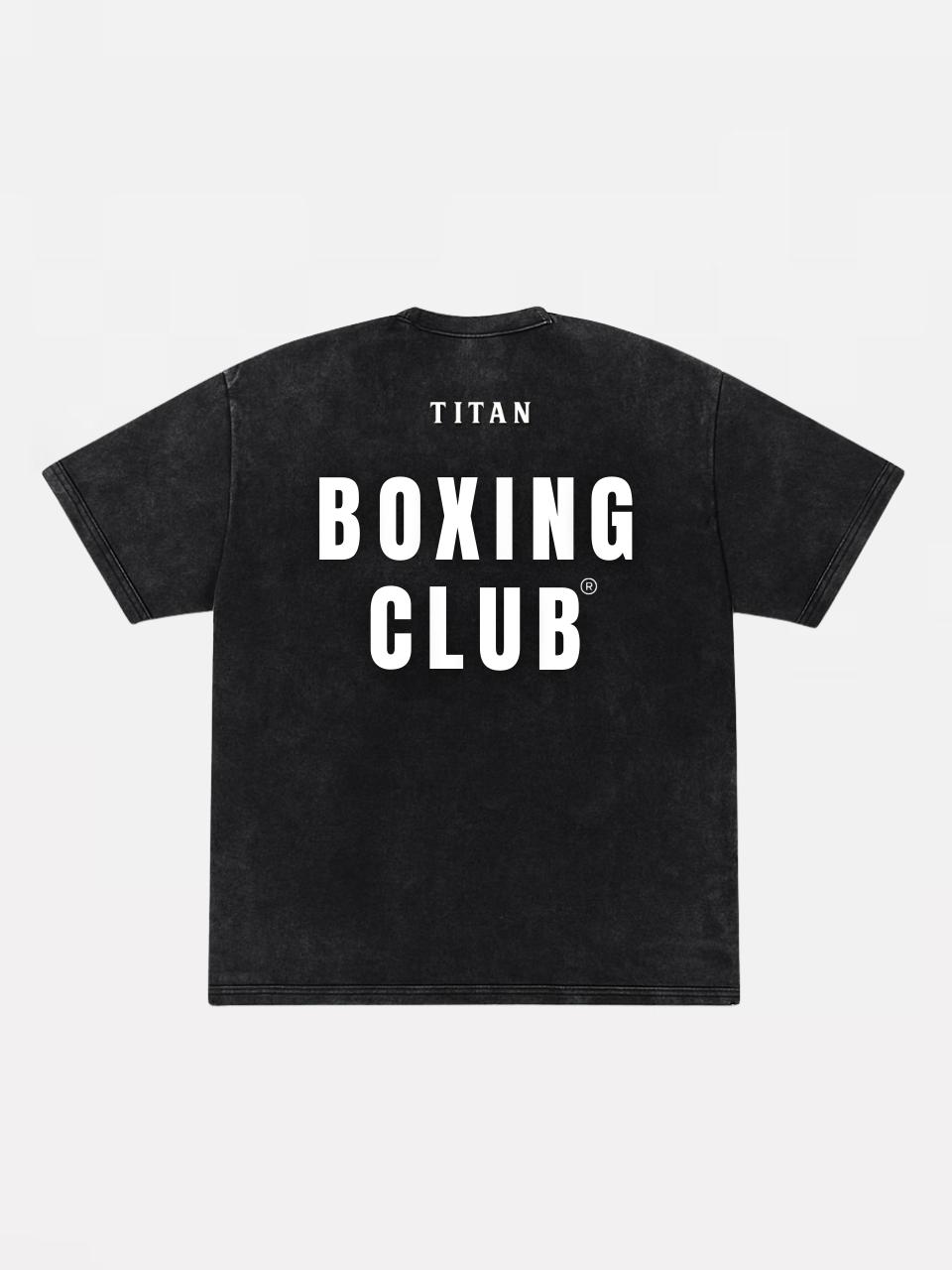 Titan Boxing Club Washed Oversized Tee view 2
